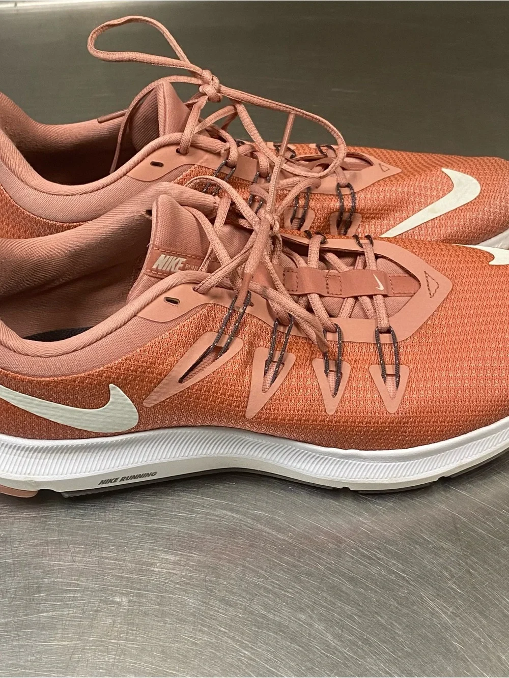 Nike Women’s Running Shoes - Rose Clay with White Swoosh